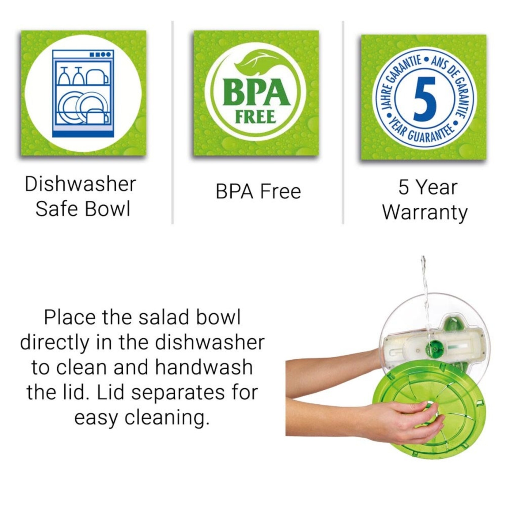 ZYLISS ZYLISS Swift Dry Salad Spinner