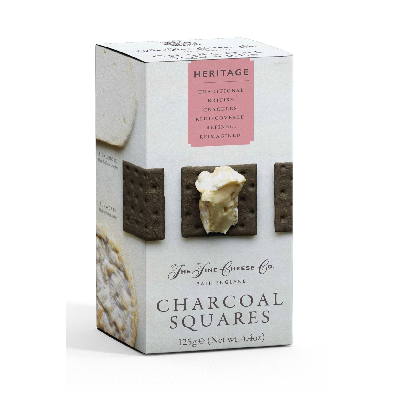 FINE CHEESE CO. FINE CHEESE CO. Heritage Charcoal Squares 140g