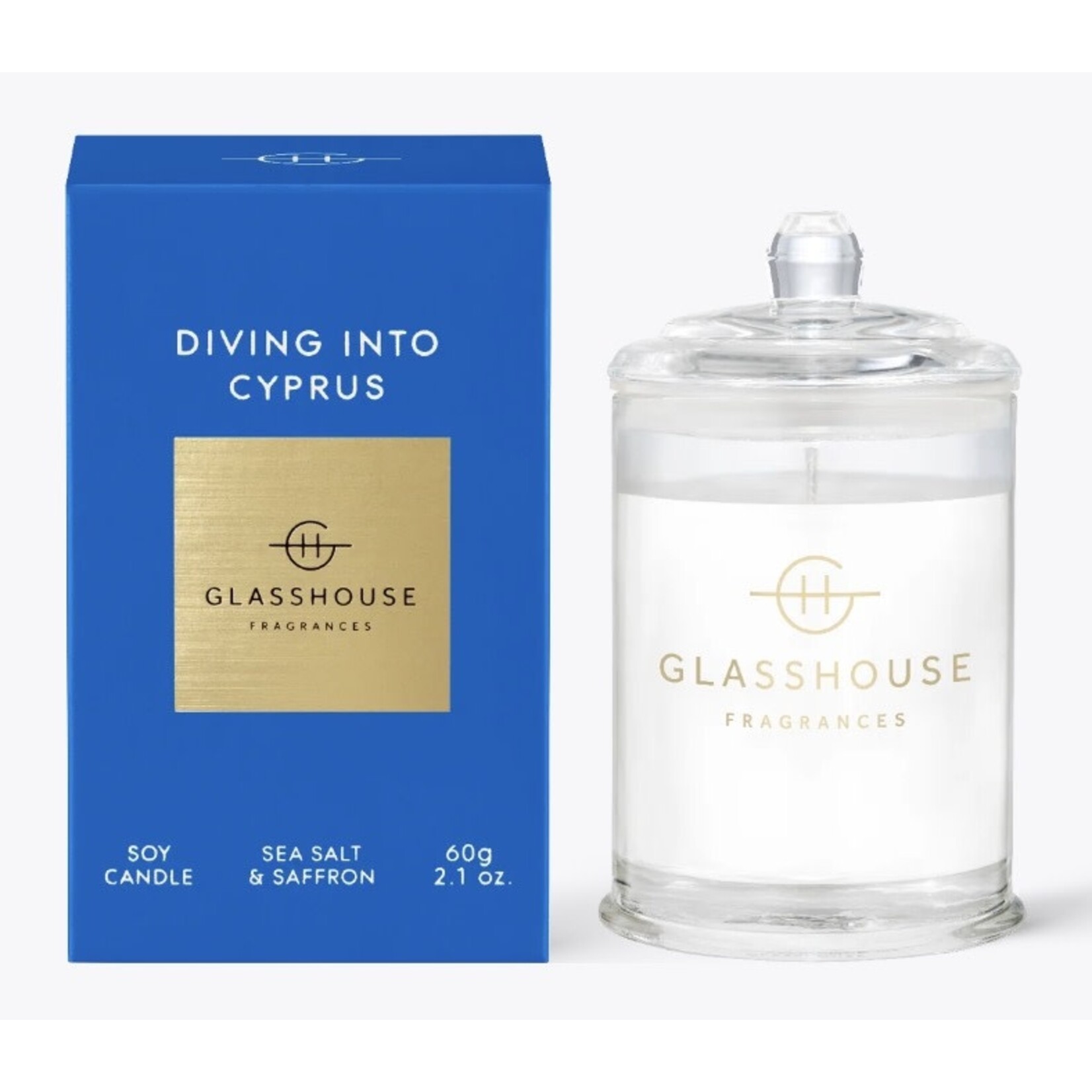 GLASSHOUSE GLASSHOUSE Candle 2.1 oz - Diving into Cyprus