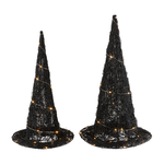 MUD PIE MUD PIE Woven LED Witch Hat - Large