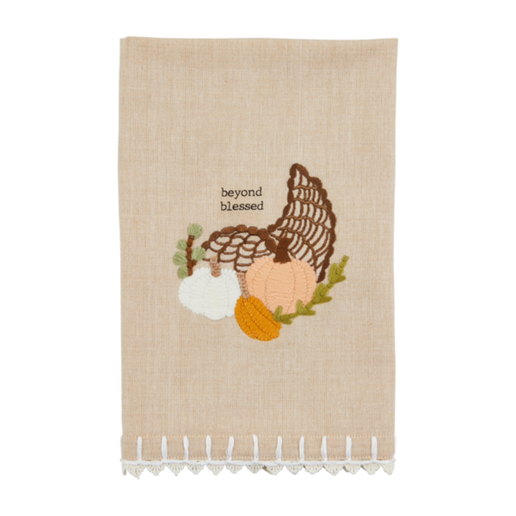 MUD PIE MUD PIE Cornucopia Velvet Tea Towel