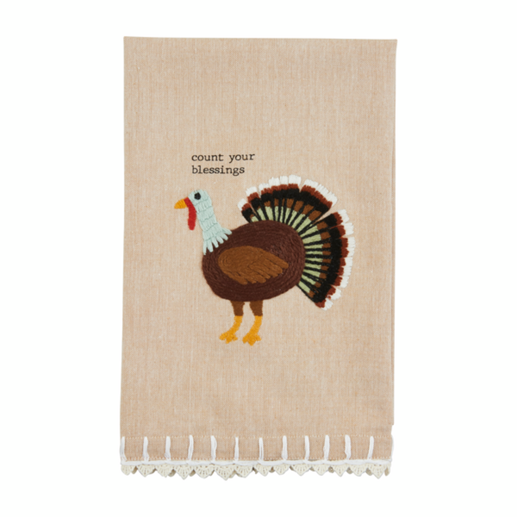 MUD PIE MUD PIE Turkey Velvet Tea Towel