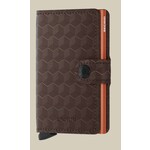 SECRID SECRID Miniwallet Optical - Brown-Orange DISC