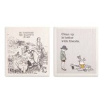 DEMDACO DEMDACO Winnie the Pooh Dish Cloth S/2 - Better With