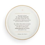 DEMDACO DEMDACO Winnie the Pooh Plate - Friendship Giving