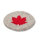 ABBOTT ABBOTT Maple Leaf Trivet - Grey/Red