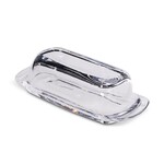 ABBOTT ABBOTT Simple Covered Glass Butter Dish 7.5"