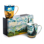 MCINTOSH MCINTOSH Van Gogh Wheatfields Mugs S/2