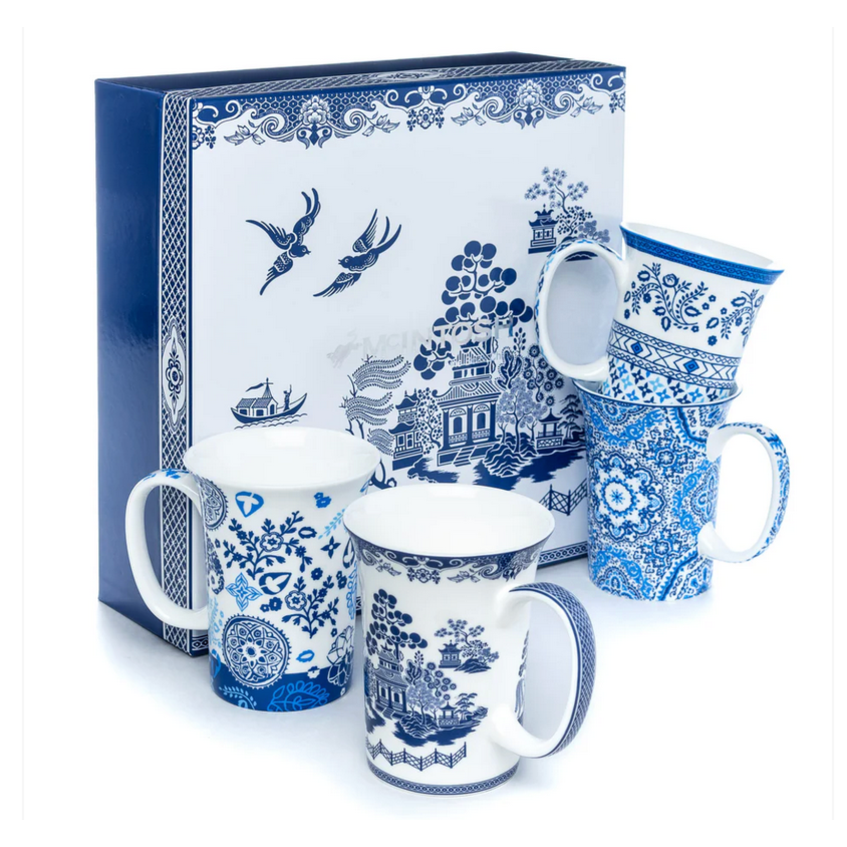 MCINTOSH MCINTOSH The Blues Mugs S/4