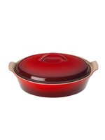 LE CREUSET LE CREUSET Heritage Oval Casserole 3.8L Cherry