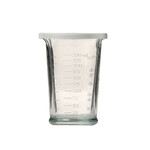 ANCHOR ANCHOR Fire-King Triple Pour Measuring Glass w/Lid- 8oz