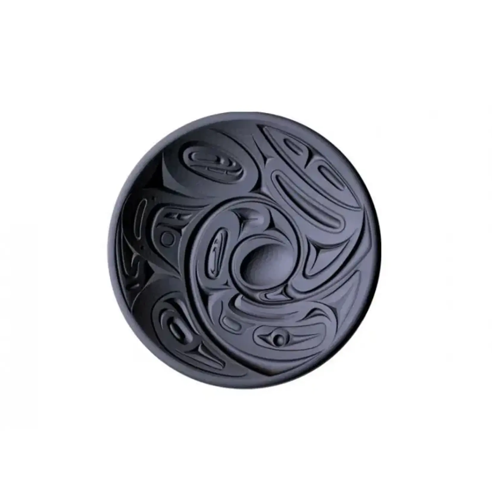 PANABO CORRINE HUNT Eagle Orca Round Platter - Medium