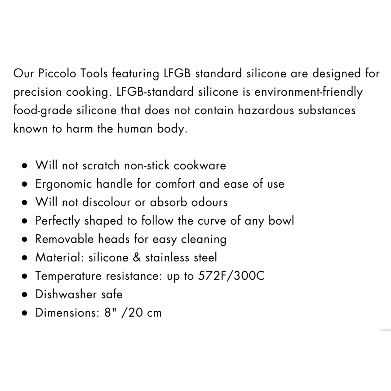 CUISIPRO CUISIPRO Piccolo Silicone Spatula - Red