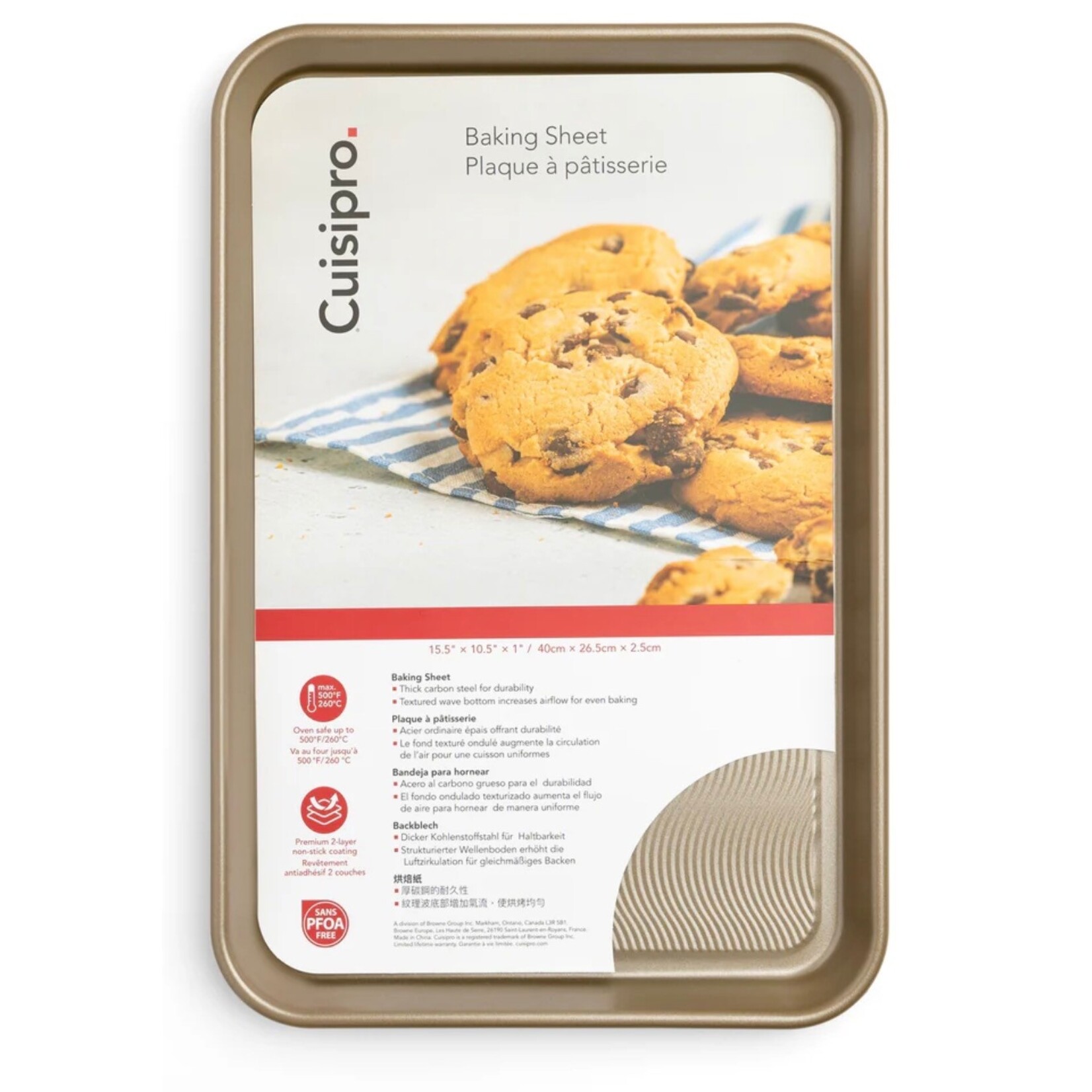 CUISIPRO CUISIPRO Baking Sheet - 15.5x10.5x1"