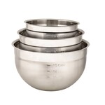 CUISIPRO CUISIPRO S/S Mixing Bowl S/3 - 1.4; 2.8; 4.7L