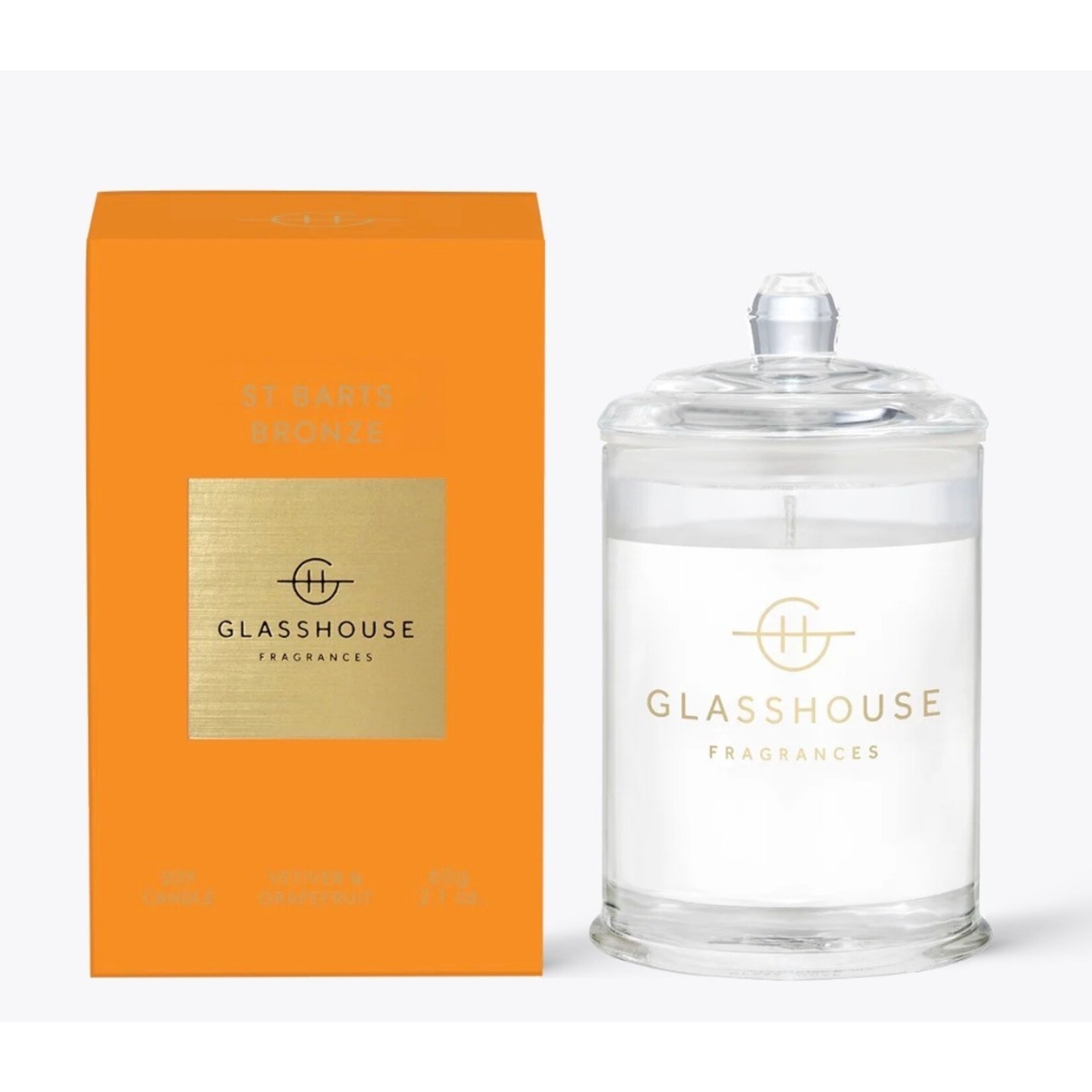 GLASSHOUSE GLASSHOUSE Candle 2.1 oz - St Barts Bronze