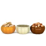 BIA Pumpkin Dip Bowls S/3