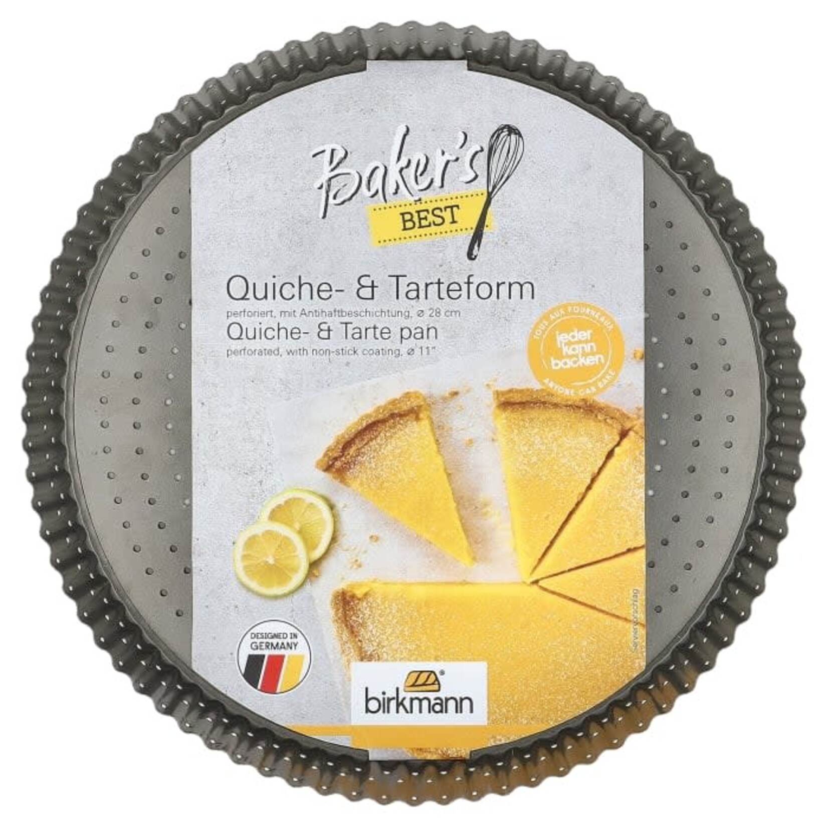 BIRKMANN BIRKMANN Baker's Best Quiche-Tarte Pan Round - 11"
