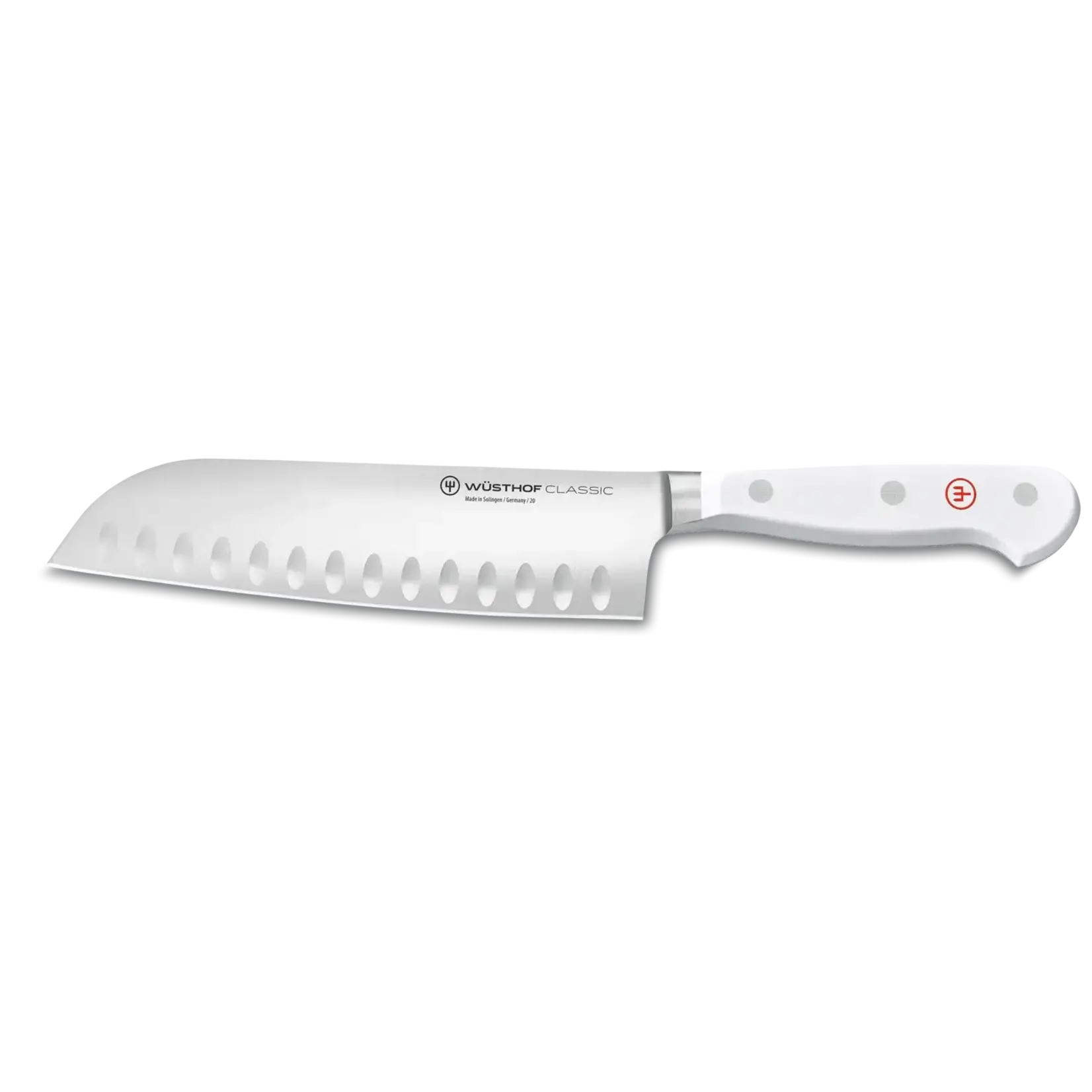 WUSTHOF WUSTHOF Classic Hollow Gr. Santoku 7" - White