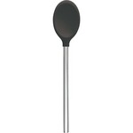 TOVOLO TOVOLO Silicone Mixing Spoon w/ SS Handle - Charcoal