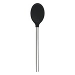 TOVOLO TOVOLO Silicone Mixing Spoon w/ SS Handle - Black