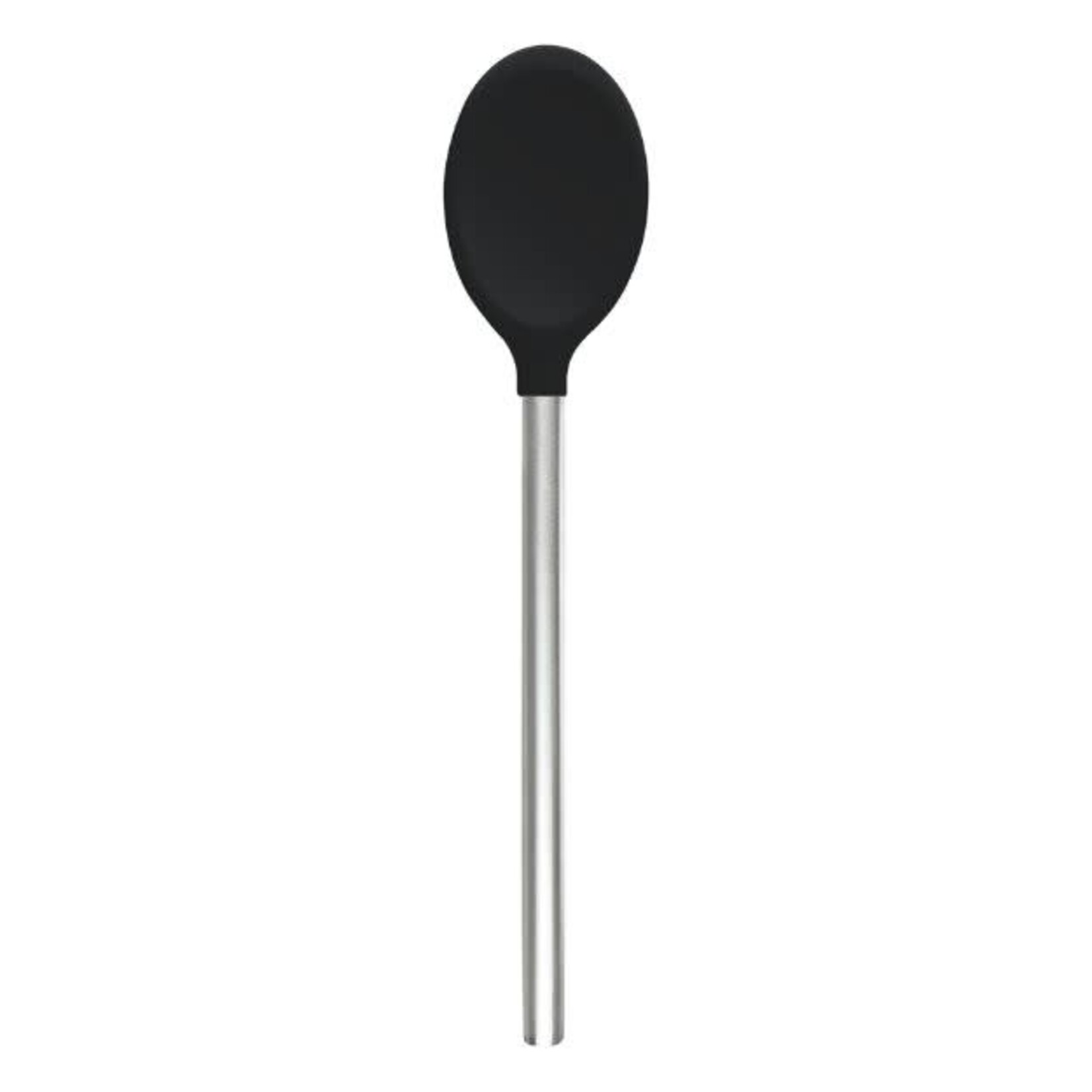 TOVOLO TOVOLO Silicone Mixing Spoon w/ SS Handle - Black