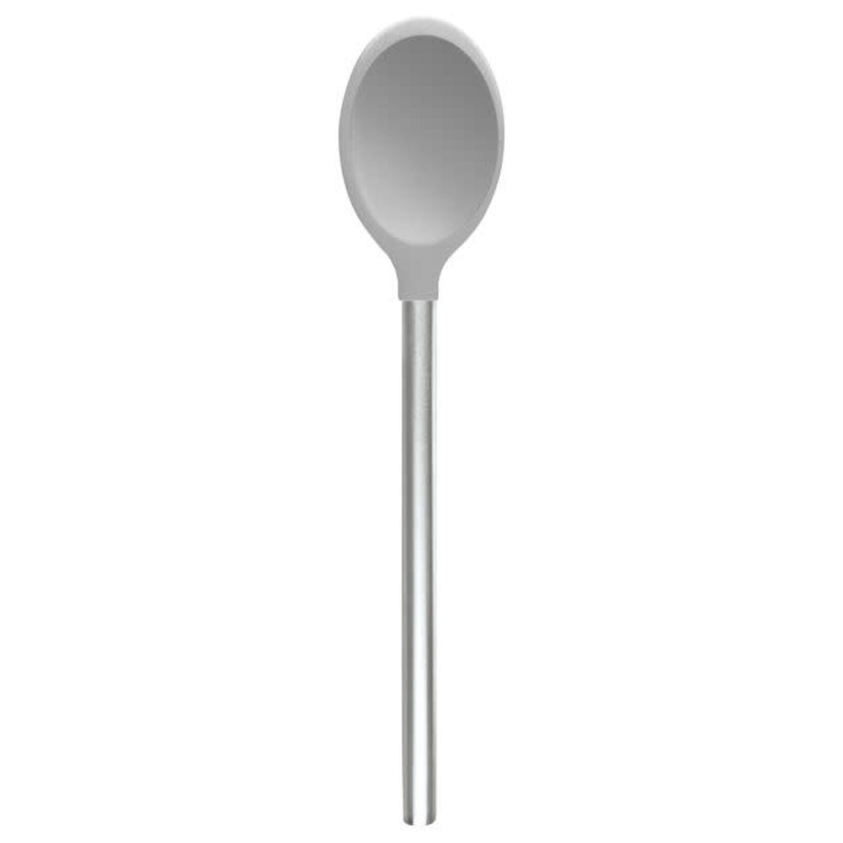 TOVOLO TOVOLO Silicone Mixing Spoon w/ SS Handle - Cool Grey