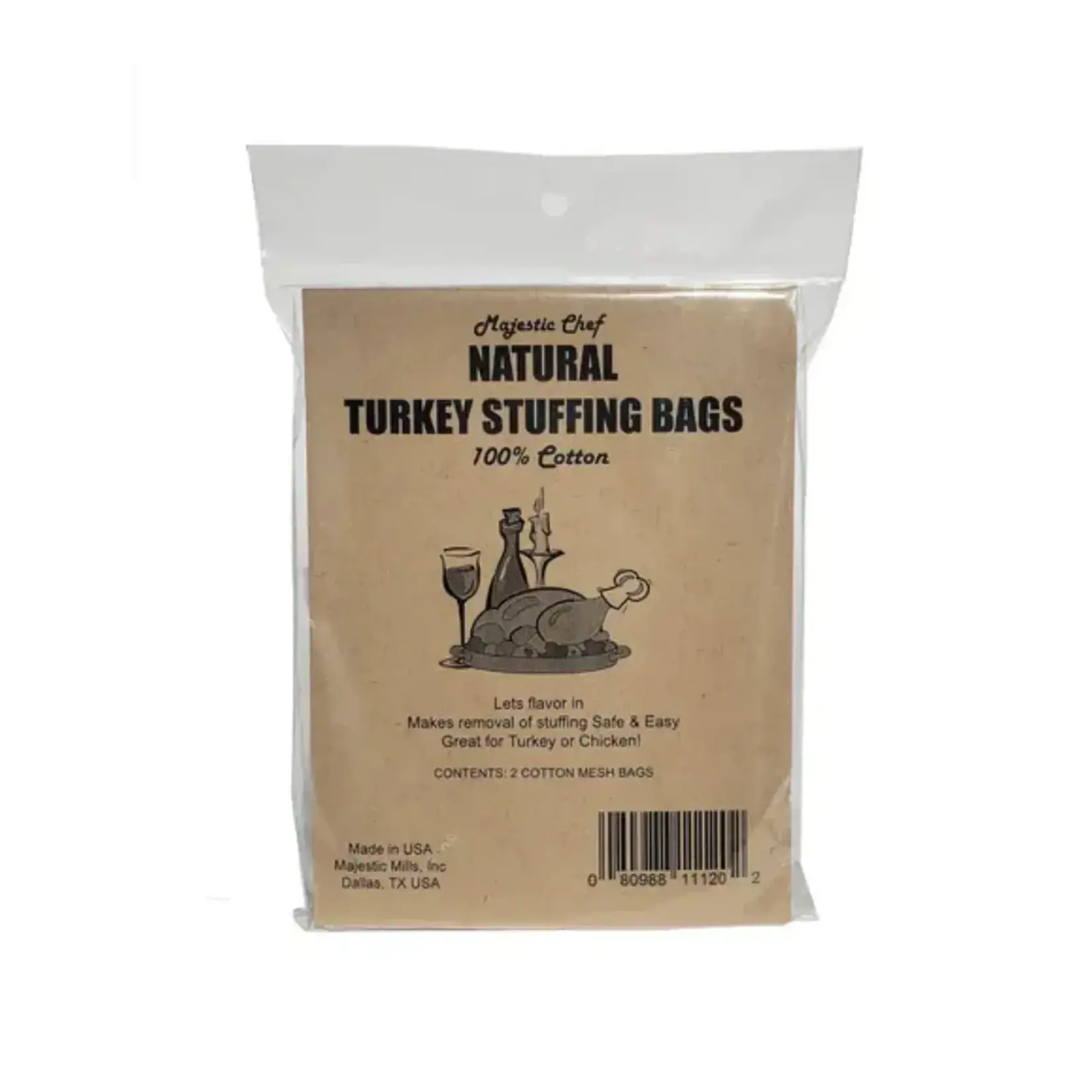 PORT STYLE MAJESTIC-CHEF Turkey Stuffing Bags 2/pk