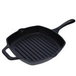 VICTORIA Cast Iron Grill Pan 25cm