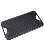 VICTORIA Reversable Cast Iron Griddle 47x25cm