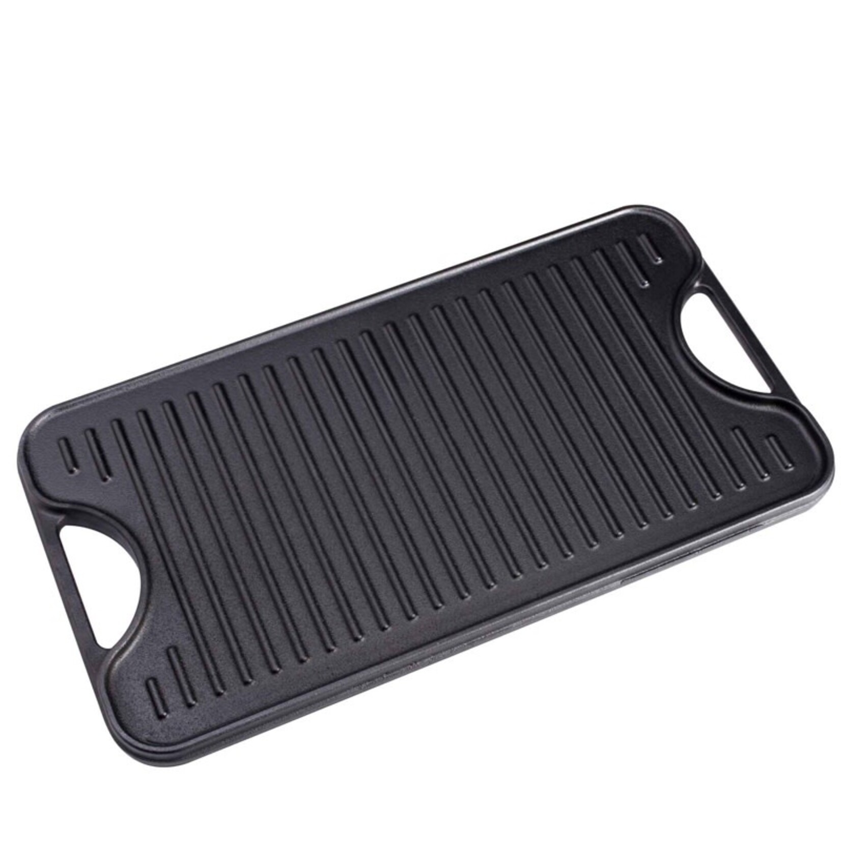 VICTORIA Reversable Cast Iron Griddle 47x25cm
