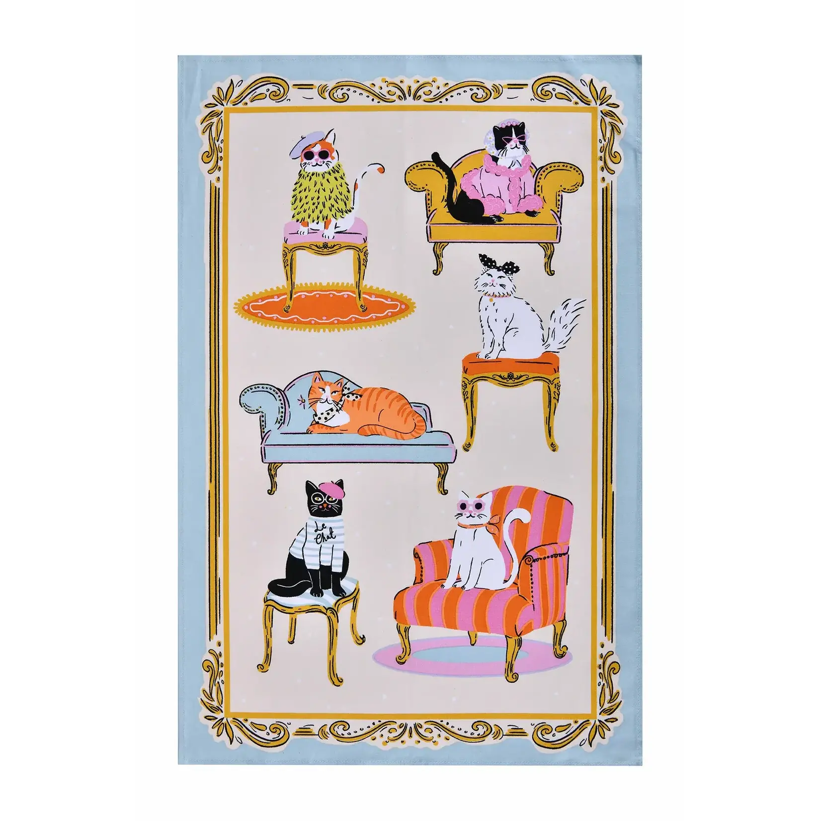 ULSTER WEAVERS ULSTER WEAVERS Cotton Tea Towel - Cool Cats