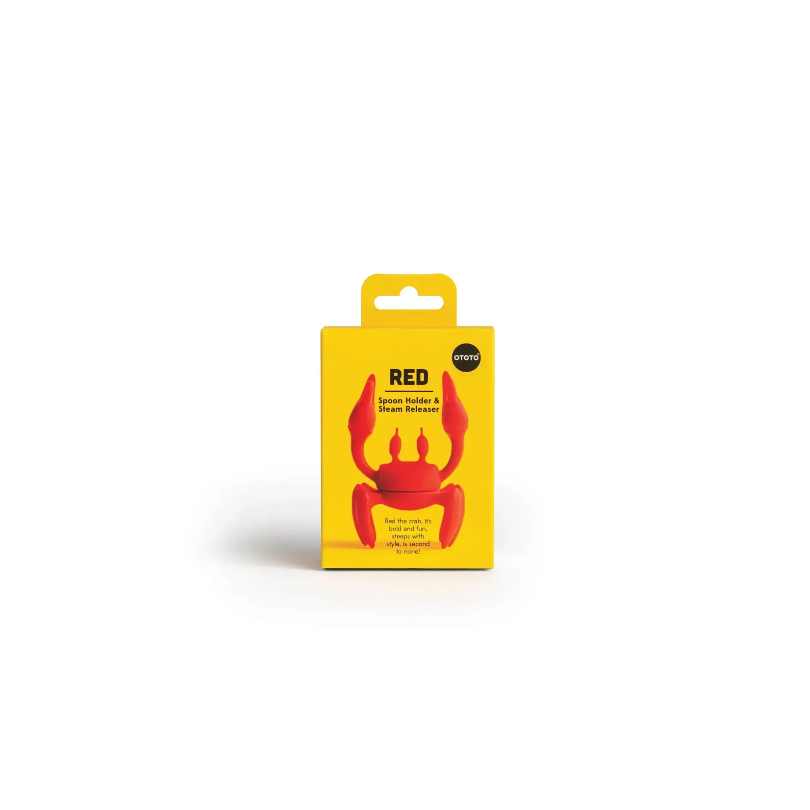 OTOTO Red Spoon Holder & Steam Releaser