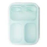1GIFT Collapsible Silicone Meal Prep Container - Mint