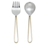 ABBOTT ABBOTT Loop Handle Salad Servers s/2