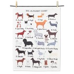 ABBOTT ABBOTT Tea Towel - Dog Alphabet