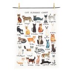ABBOTT ABBOTT Tea Towel - Cat Alphabet