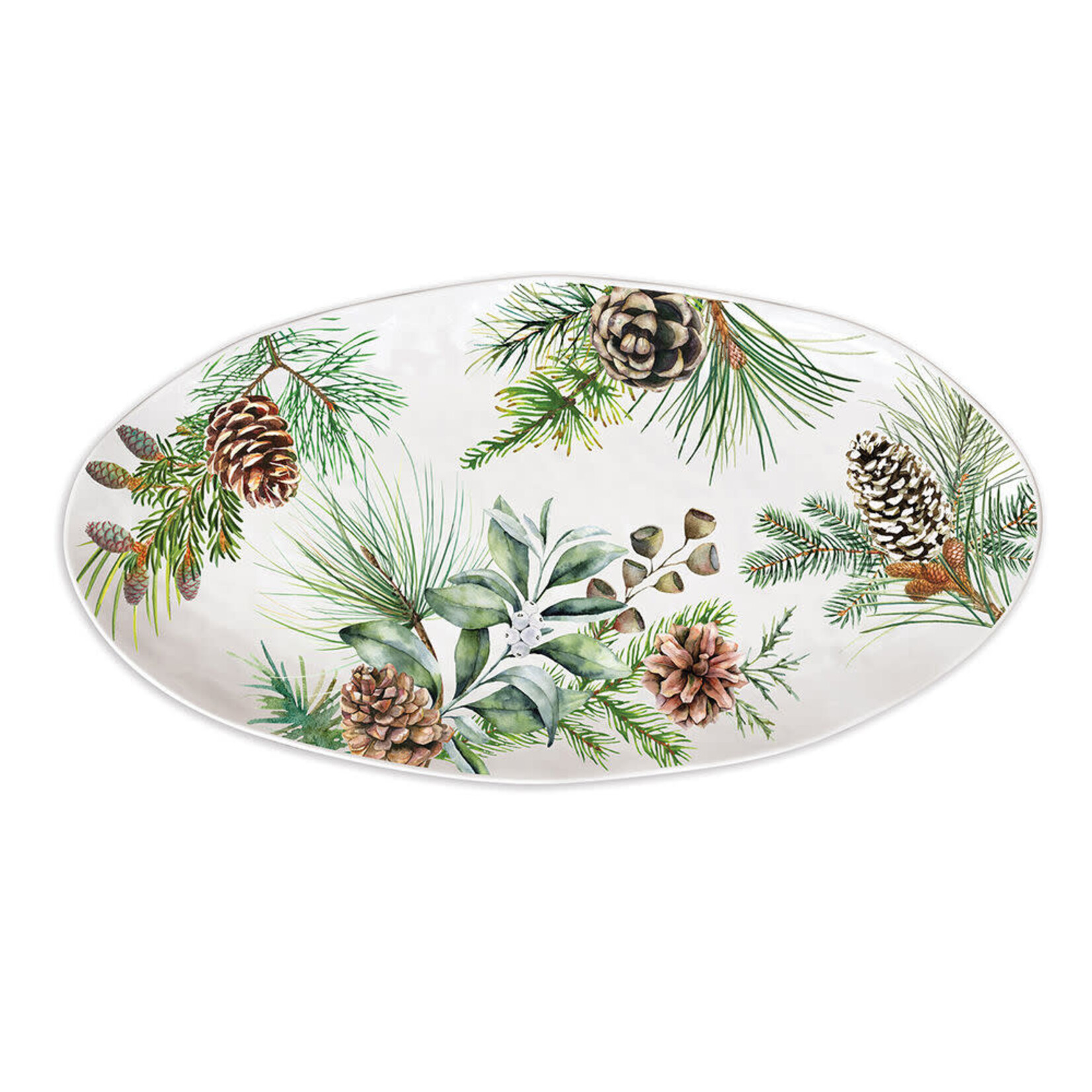 MICHEL DESIGN WORKS MICHEL DESIGN Oval Platter - White Spruce