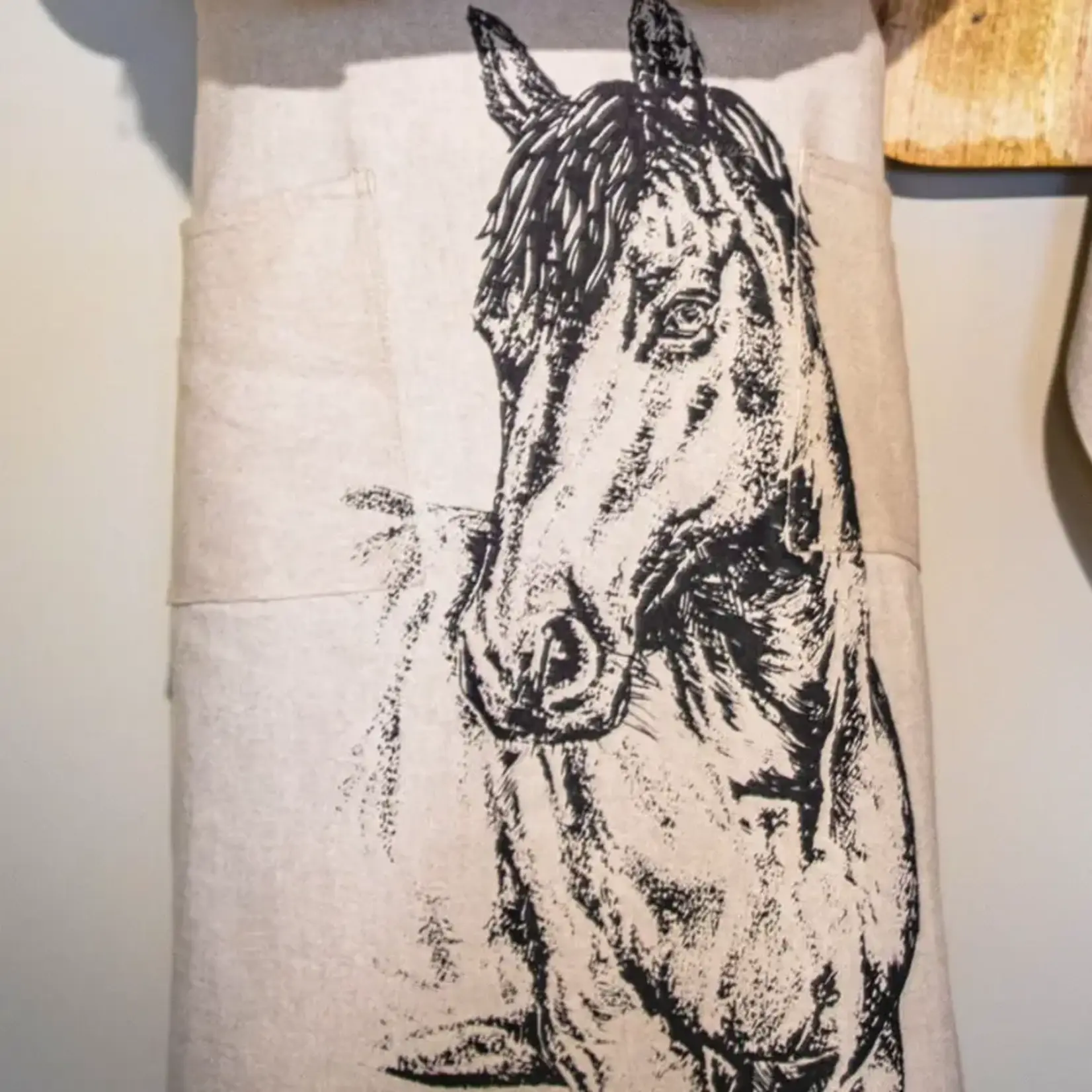 SELBRAE HOUSE SELBRAE HOUSE Linen Apron - Horse