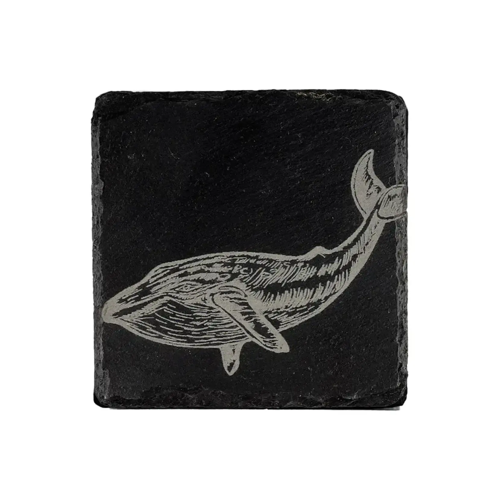 SELBRAE HOUSE SELBRAE HOUSE Single Slate Coaster - Whale