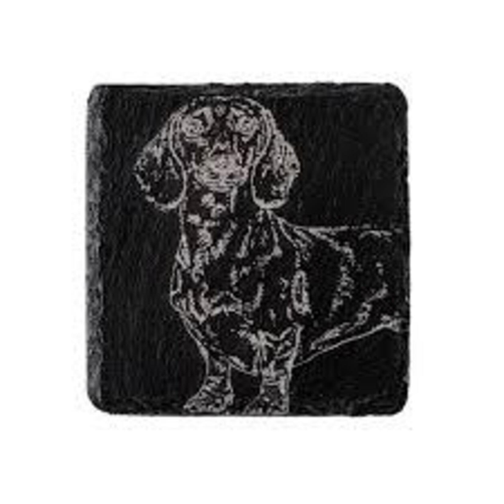 SELBRAE HOUSE SELBRAE HOUSE Single Slate Coaster - Dachshund