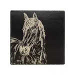 SELBRAE HOUSE SELBRAE HOUSE Slate Pot Stand -Horse Portrait