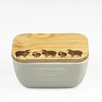 SELBRAE HOUSE SELBRAE HOUSE White Butter Dish - Sheep