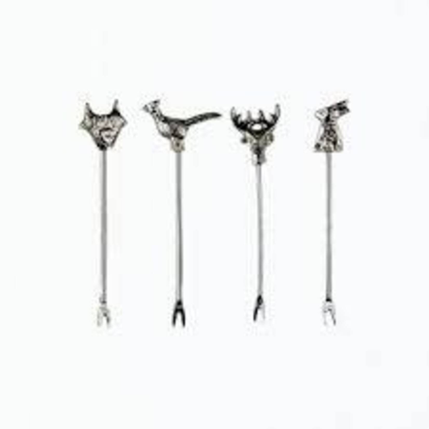 SELBRAE HOUSE SELBRAE HOUSE Olive Picks S/4 - Country Animals