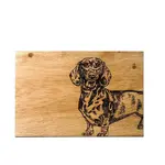 SELBRAE HOUSE SELBRAE HOUSE Oak Serving Board 30cm - Dachshund