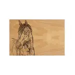 SELBRAE HOUSE SELBRAE HOUSE Oak Serving Board 30cm - Horse Portrait