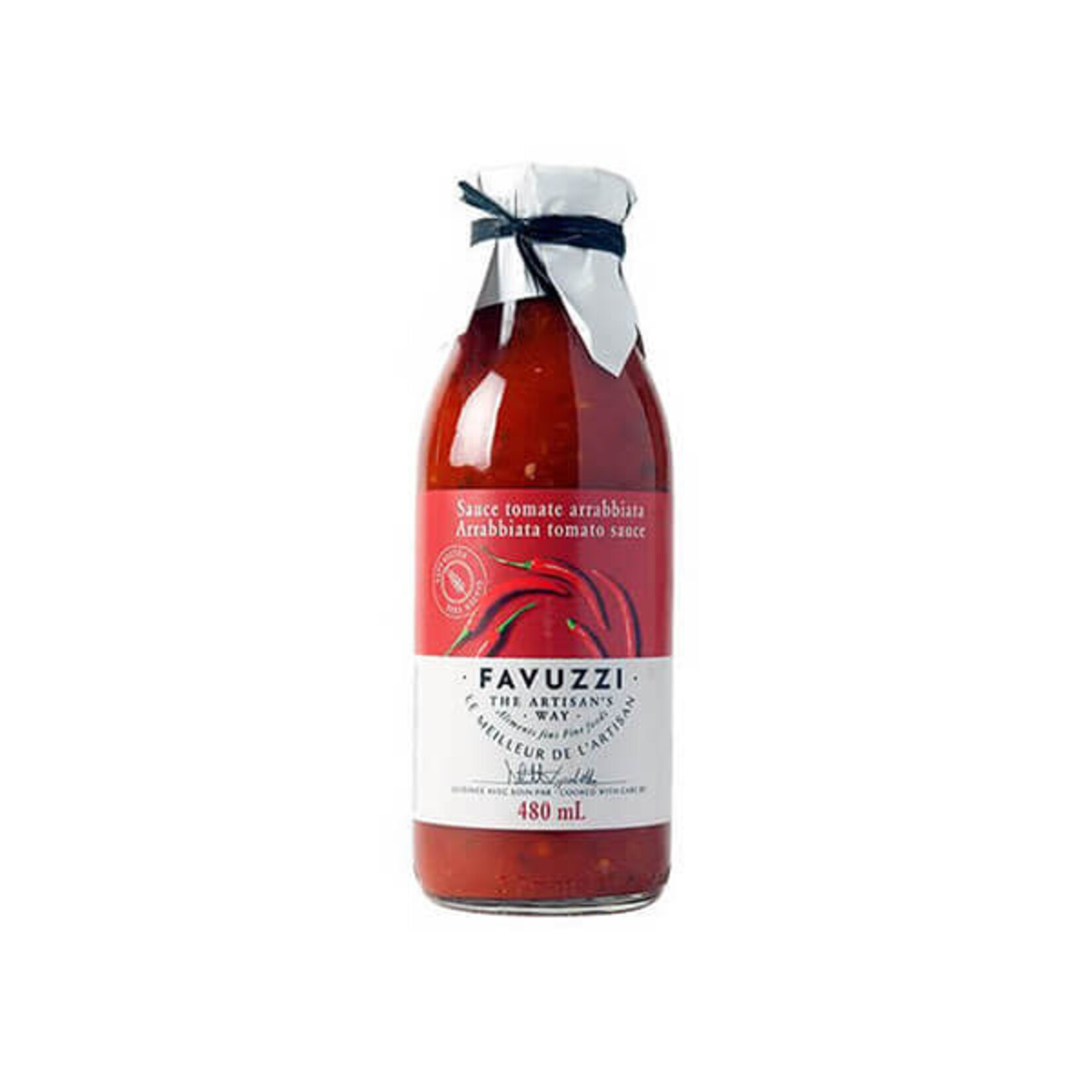 FAMIGLIA FAVUZZI FAVUZZI Arrabbiata Tomato Sauce 480ml