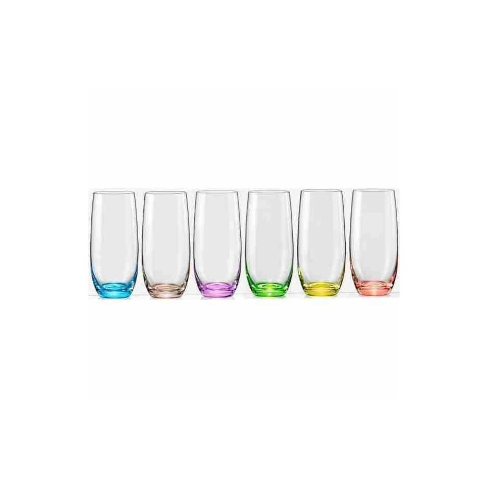 BOHEMIA CRYSTAL BOHEMIA CRYSTAL HB Tumbler Rainbow Fresh Assorted X6
