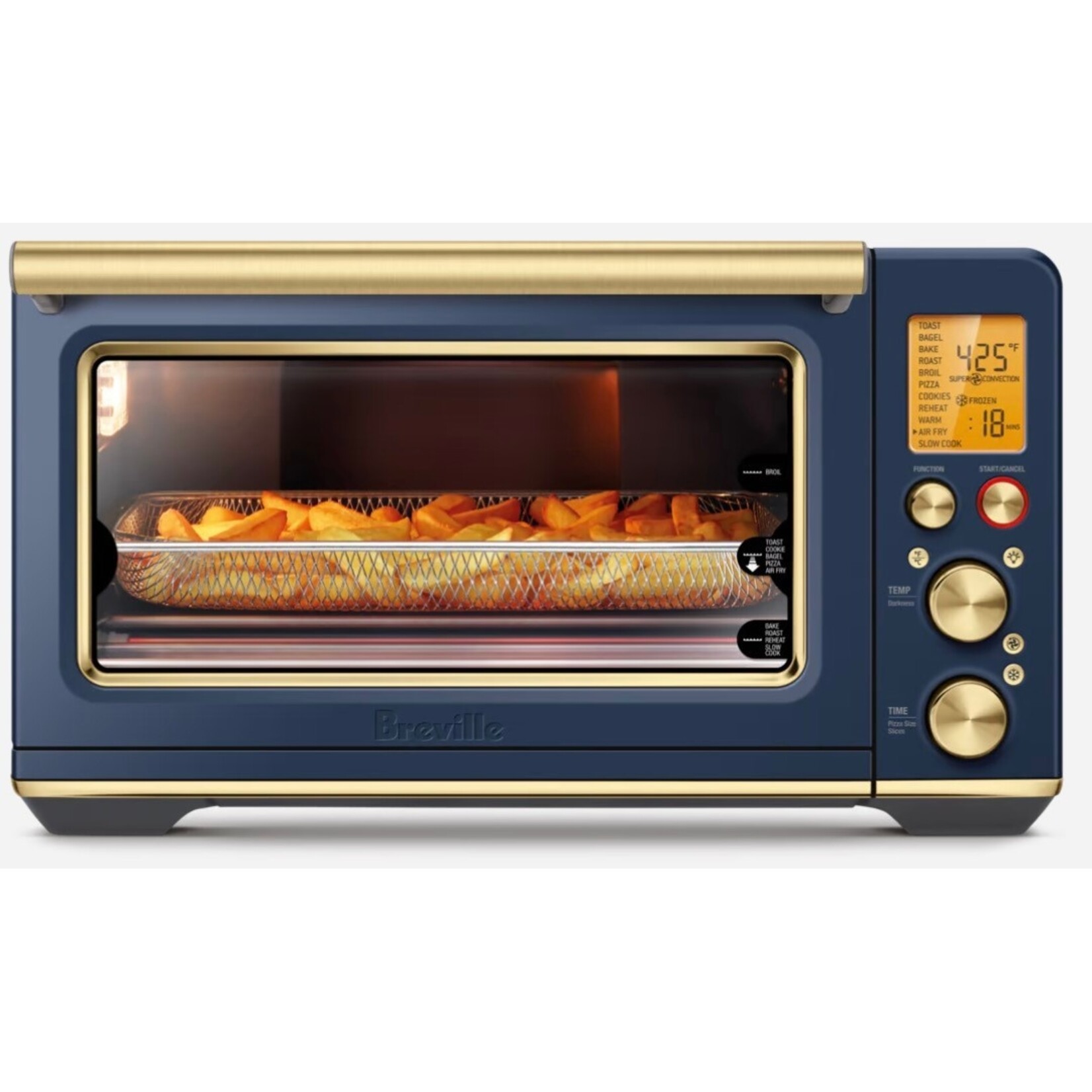 BREVILLE BREVILLE Smart Oven Air Fryer - Damson Blue/Brass REG $579.99
