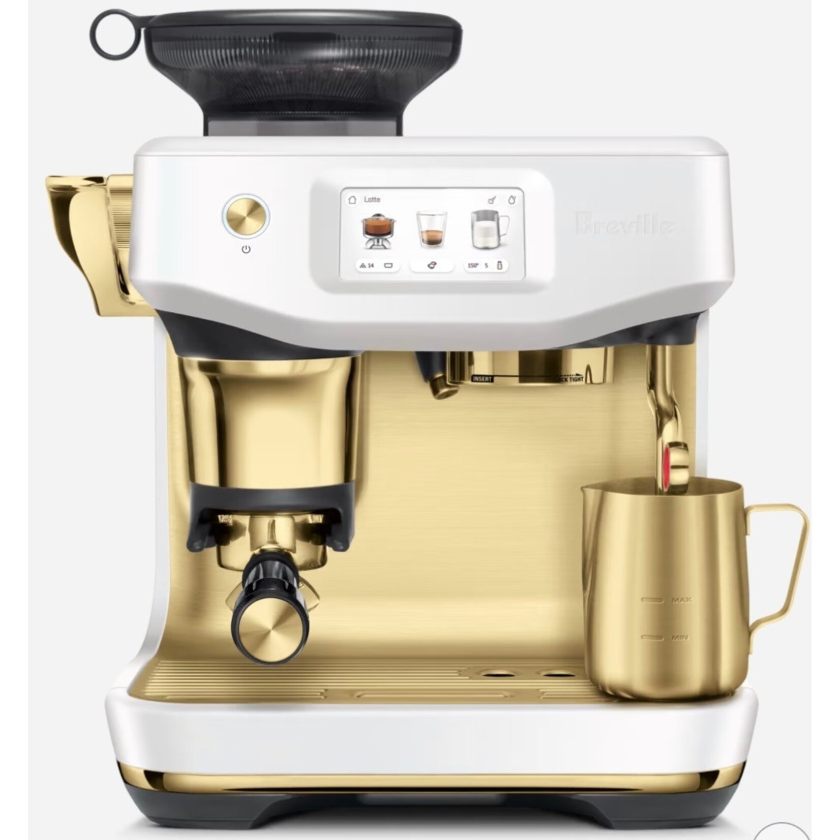 BREVILLE BREVILLE Barista Touch Impress - Sea Salt/Brass REG $2499.99